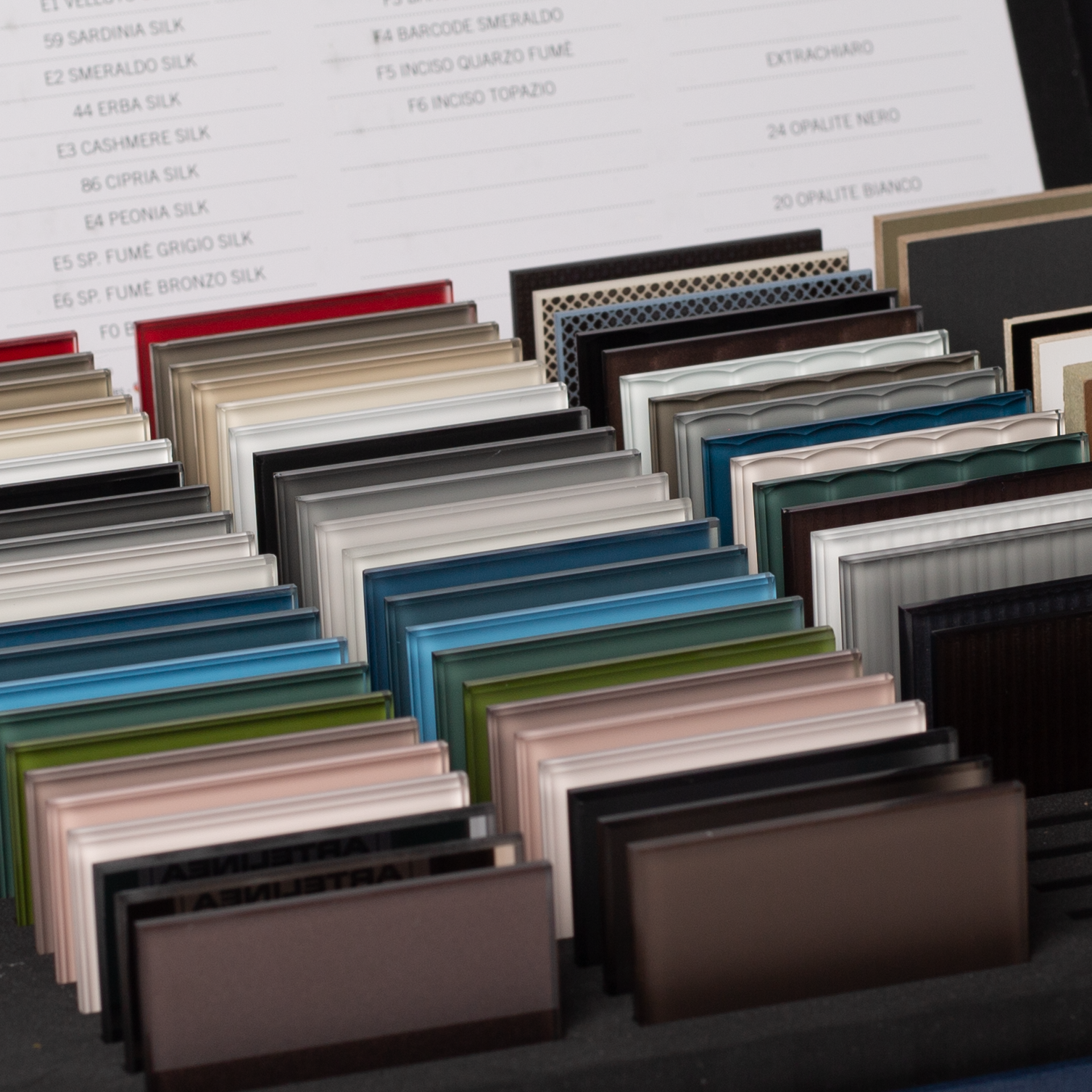 Finish Samples Finish Samples