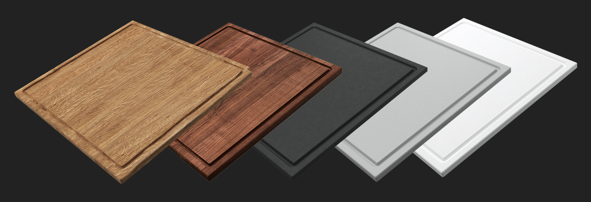 Galley Workstation Finishes