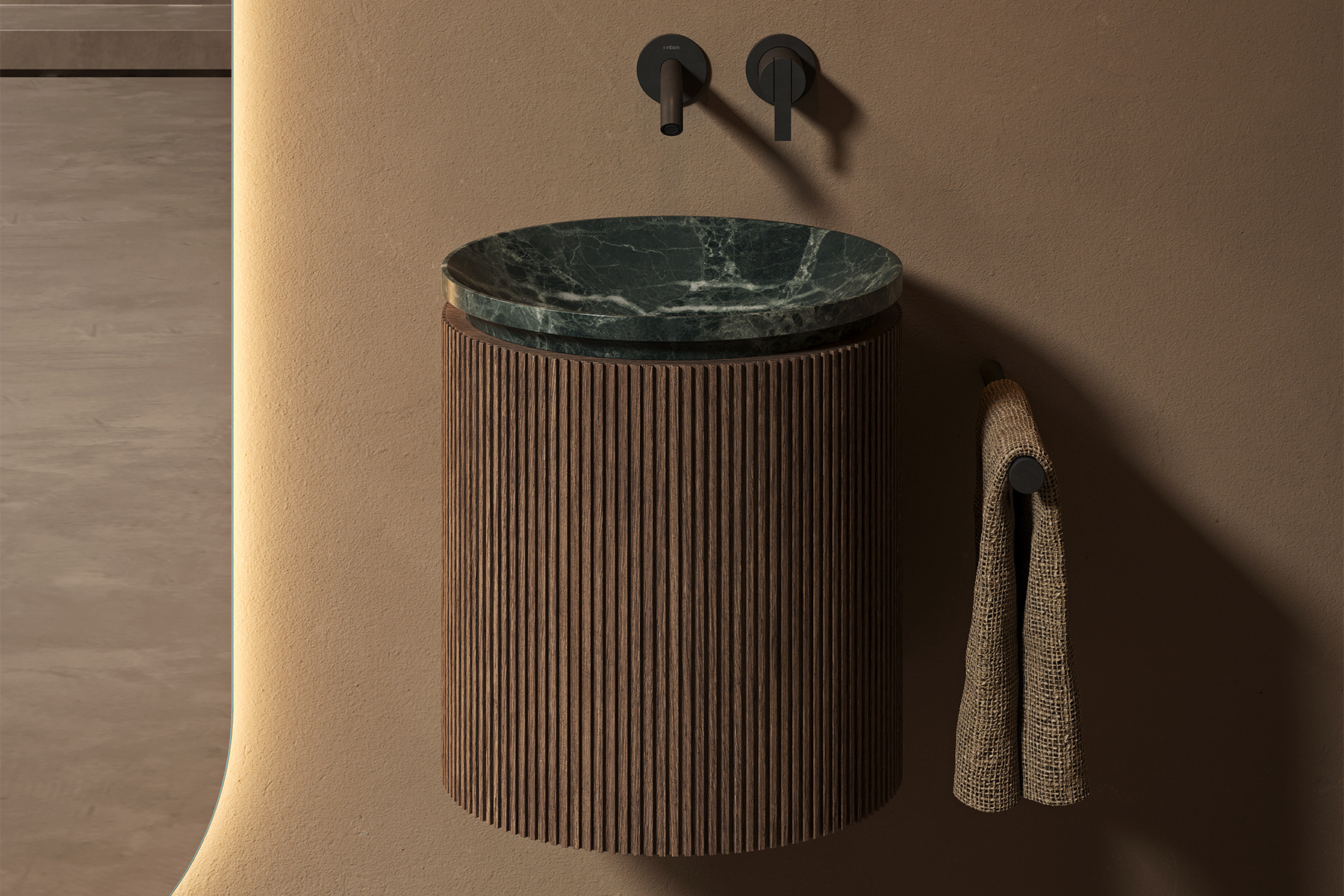 Grate Round Washbasin